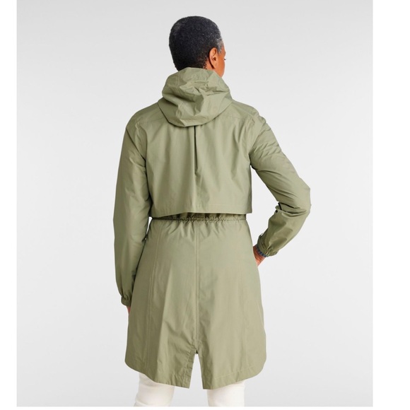 L.L. Bean Women's Meridian Rain Coat - Picture 3 of 4
